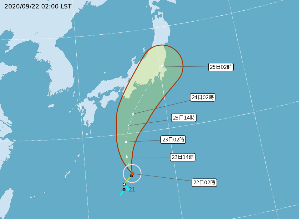 東北風減弱天氣穩定　颱風白海豚不影響台灣