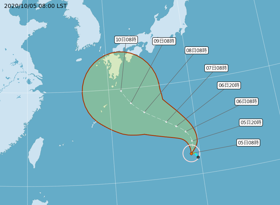 颱風昌鴻形成  是否影響台灣再觀察兩天