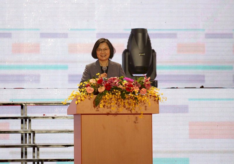 蔡總統：台灣發揮穩定力量 促成區域和平