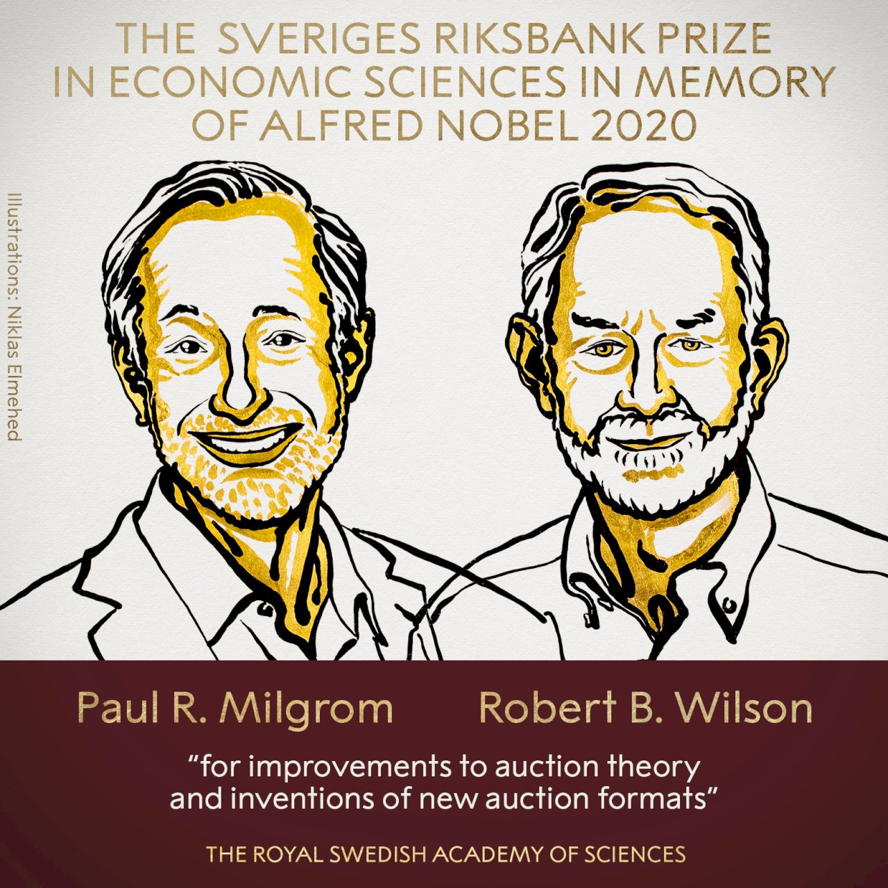 2020諾貝爾經濟學獎：美國兩位學者共享殊榮