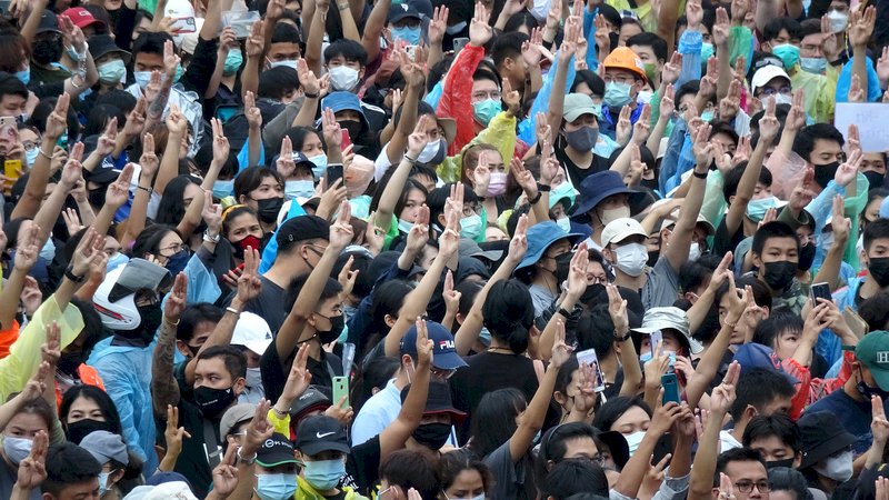 總理未理會下台期限 泰國反政府示威再起