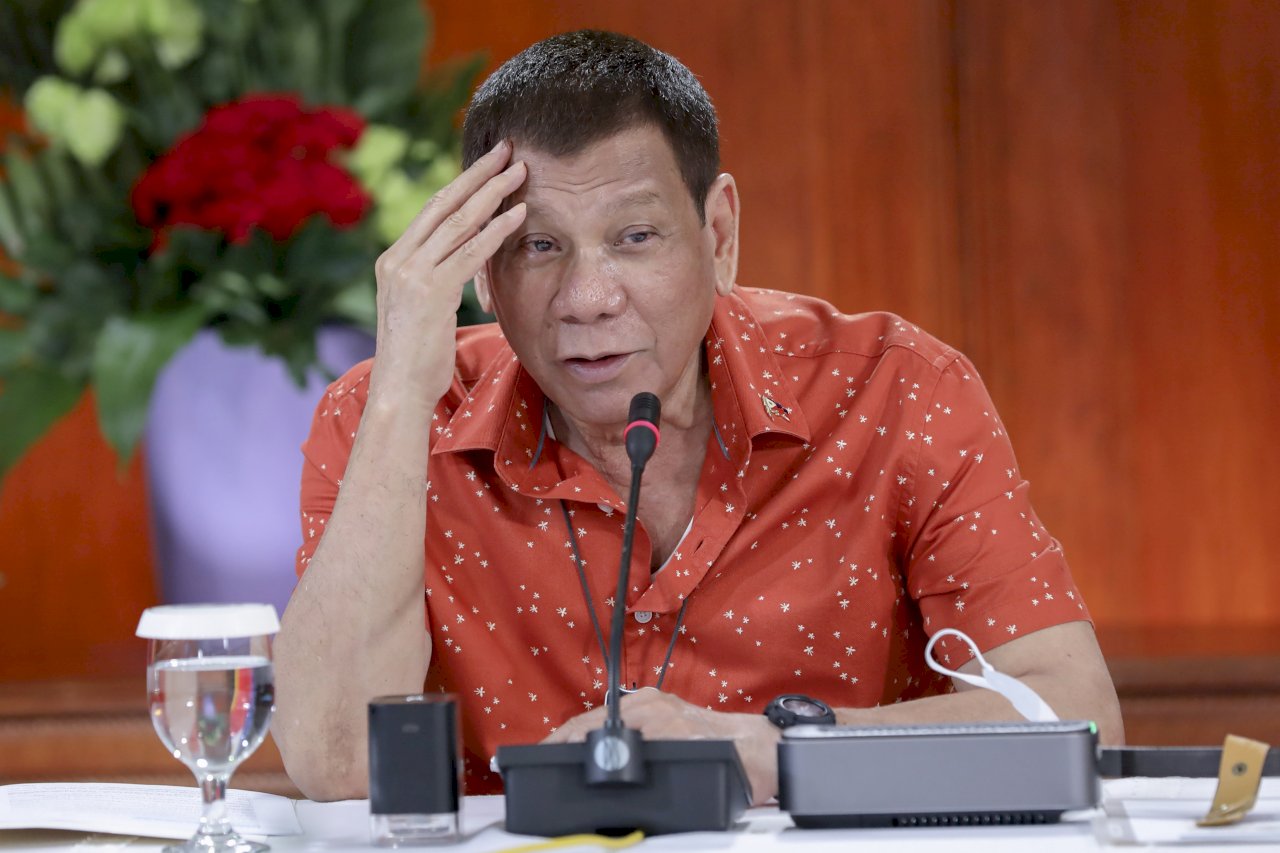 菲律賓總統杜特蒂退出參議員選舉
