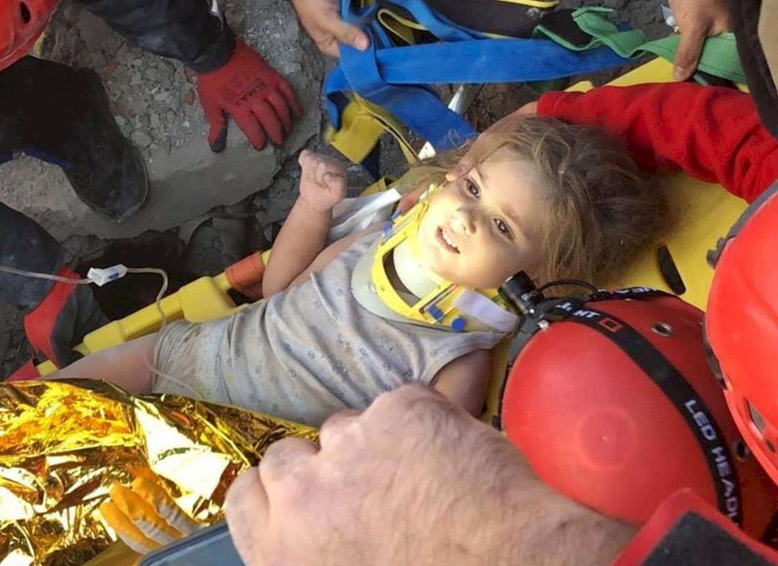 強震後91小時 土耳其再救出3歲女童