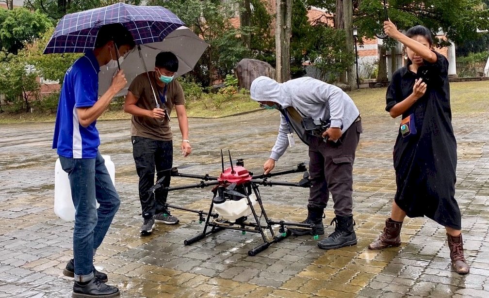 卓蘭高中與海大合作 發展無人機科技課程