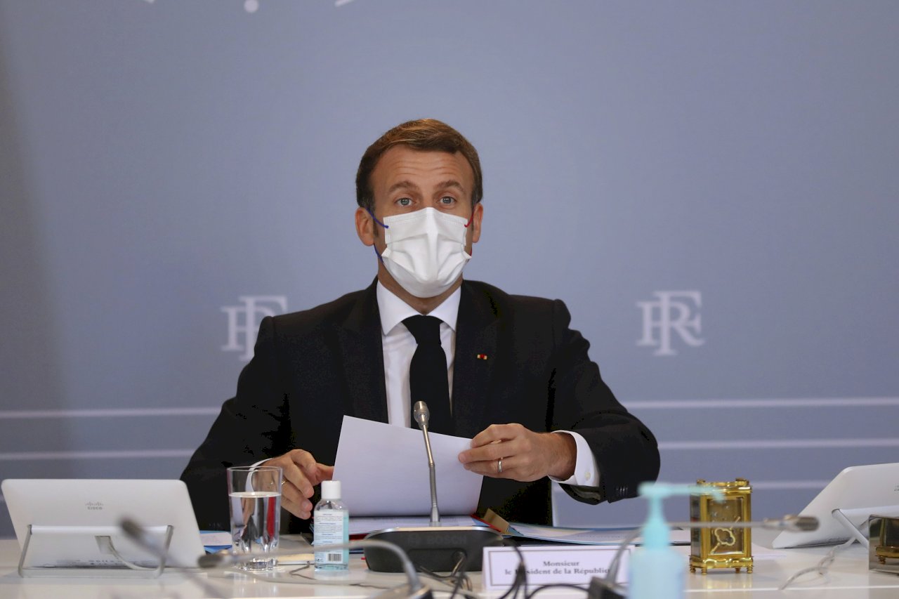 又一國家元首染疫 法國總統馬克宏確診