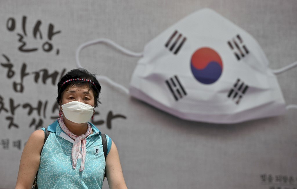 韓國疫情起伏不定 防疫規定再延兩週