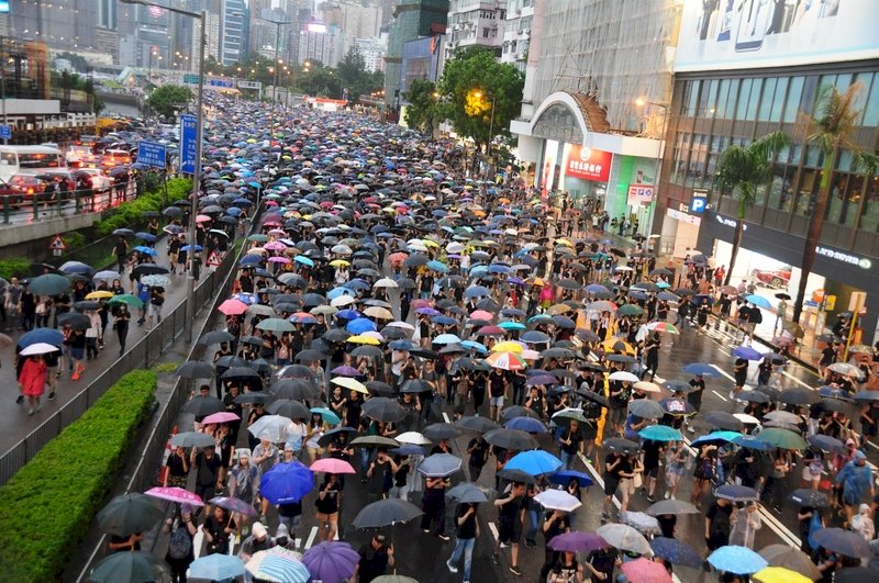 香港抗爭路線3路盡封 民氣何處抒發成難題