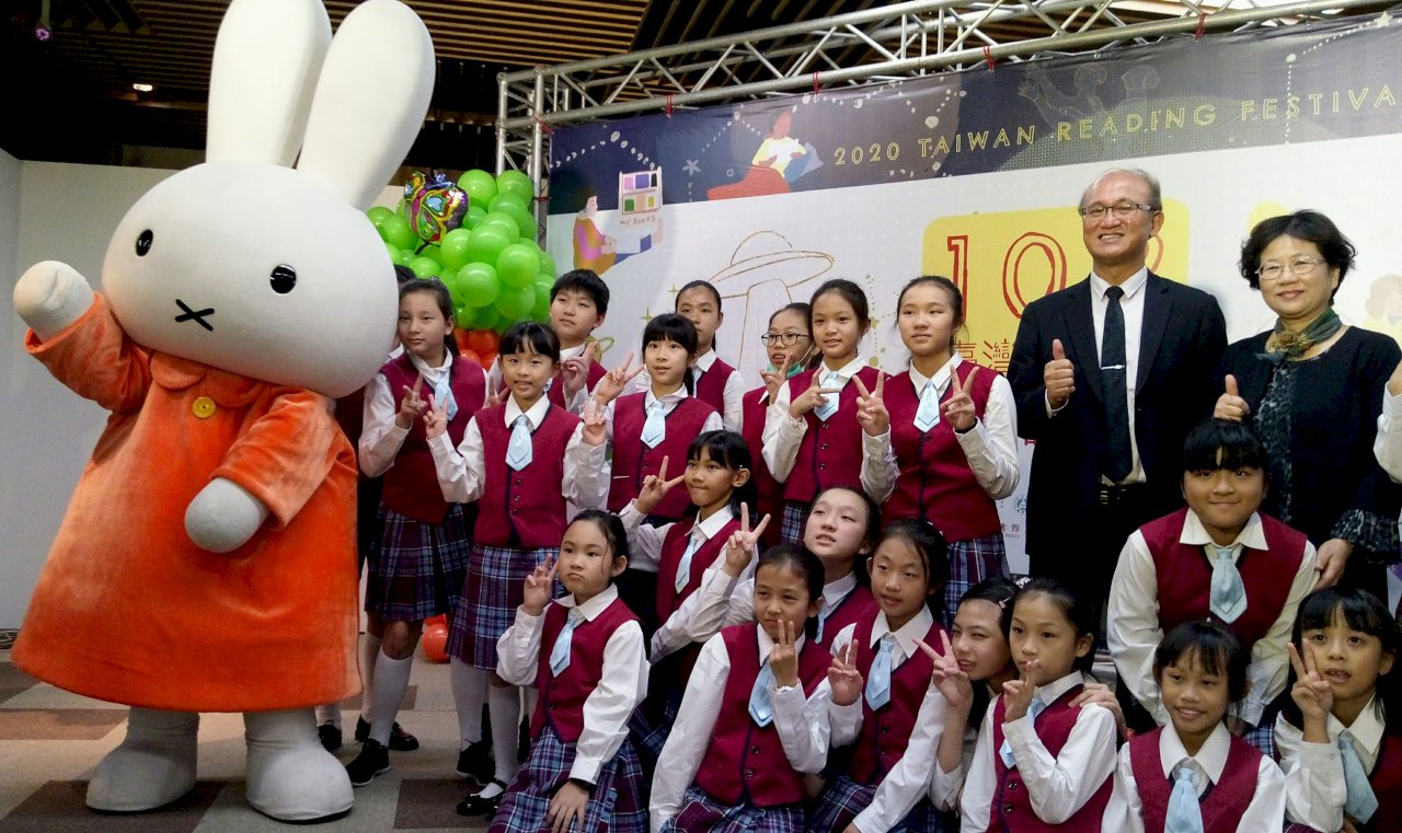 台灣閱讀節衝出國際 連「米飛兔」也來了 (影音)