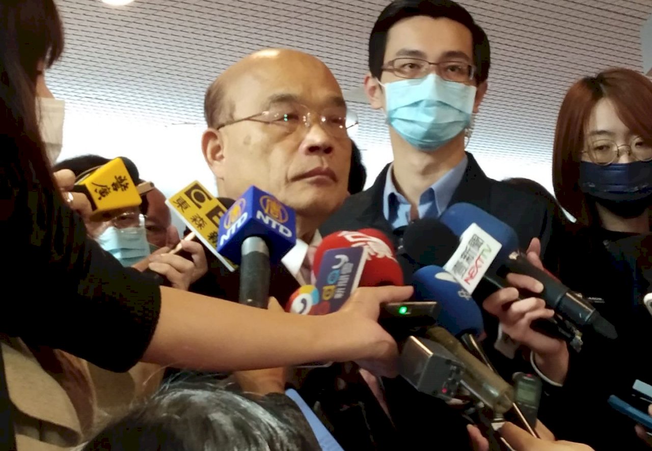 黃之鋒等被判入獄 蘇揆：追求公理正義的道路 台灣不讓香港孤單