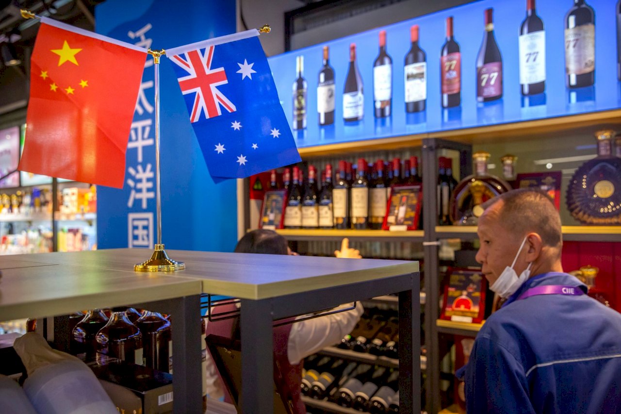 澳中葡萄酒關稅爭端 澳洲官員：幾周內可能解決