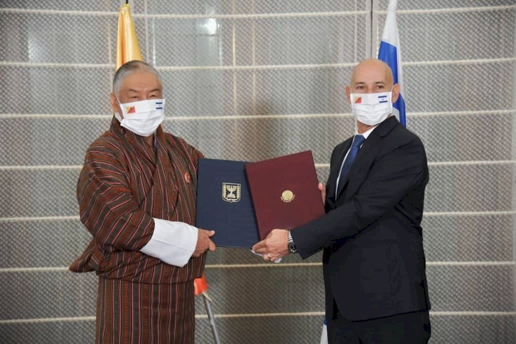 以色列宣布 與不丹建交