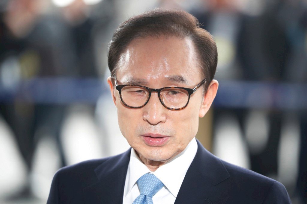 因貪污入獄 南韓特赦前總統李明博