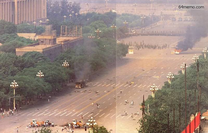 我的一九八九系列》為了避免更多的流血犧牲 邵江建議學生們主動撤離天安門廣場