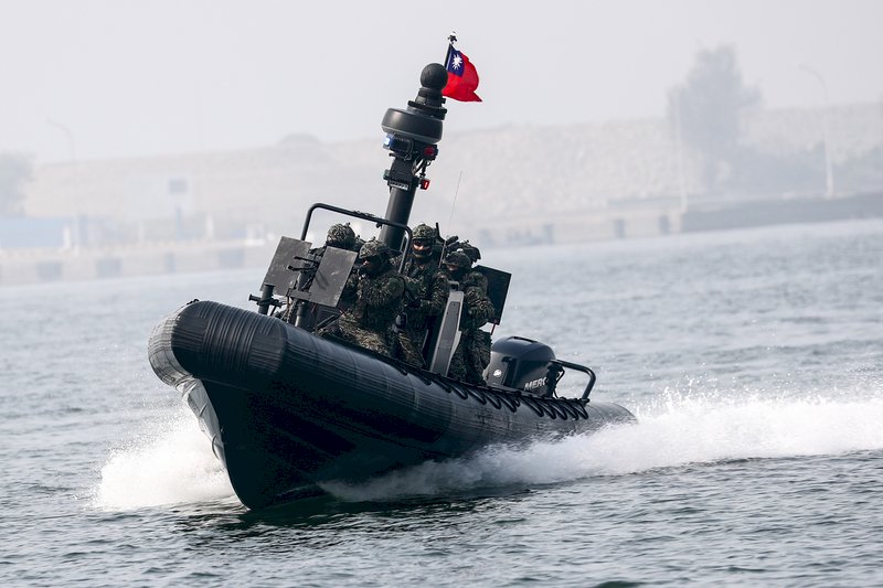 國防自主 海軍M109突擊艇首曝光秀高機動力