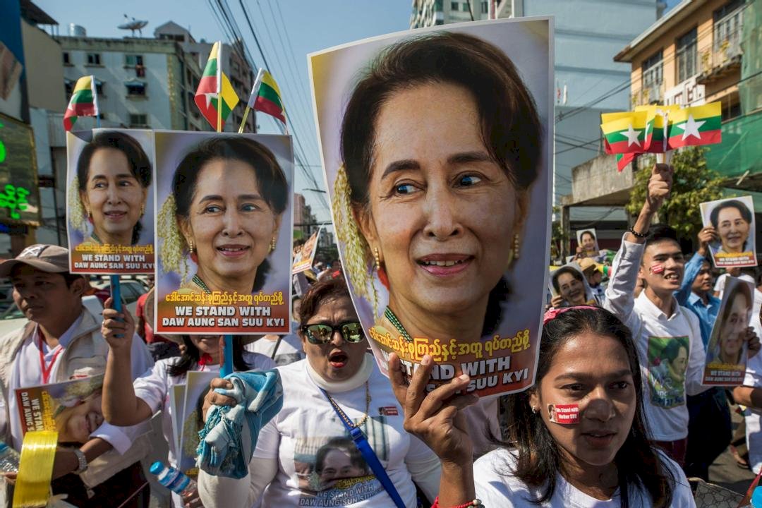 緬甸政變 青年團體發動公民不服從運動