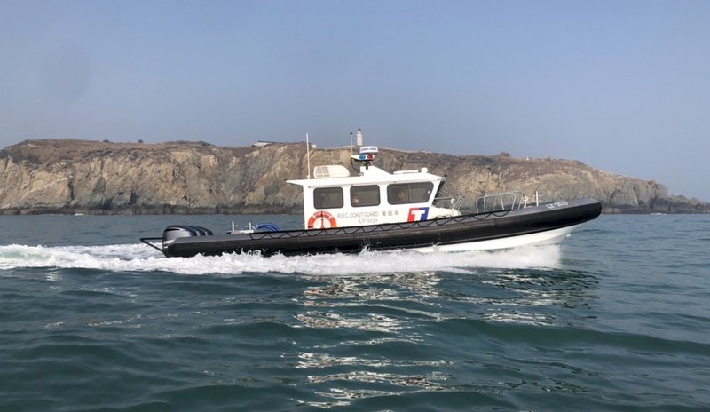 馬祖海巡增多功能快艇  提升海域執法效能