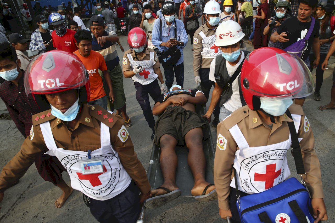 【更新】緬甸示威最血腥的一天 瓦城警方開槍最少2死20傷