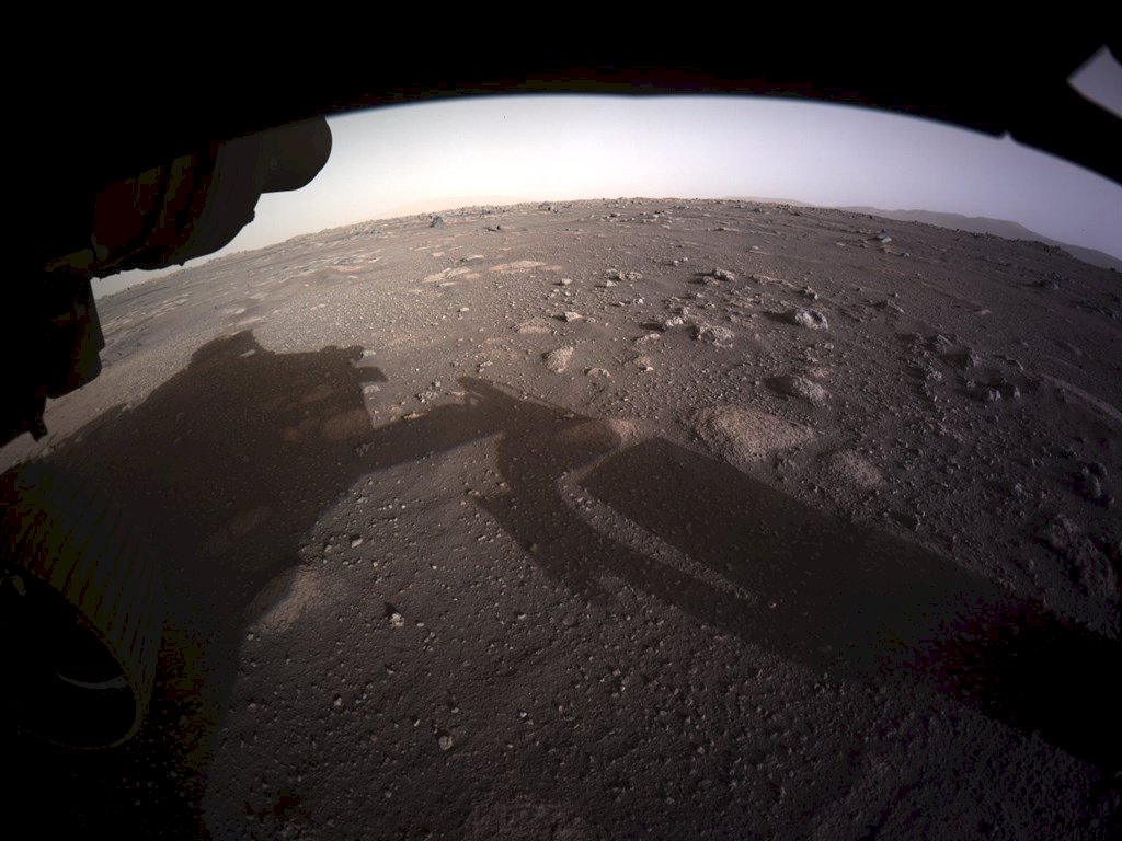 美國毅力號傳回火星新照片