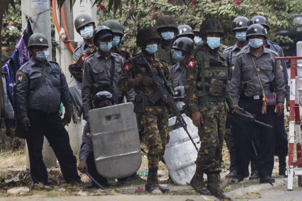緬甸軍警鎮壓民眾釀2死 新加坡：不可原諒行為