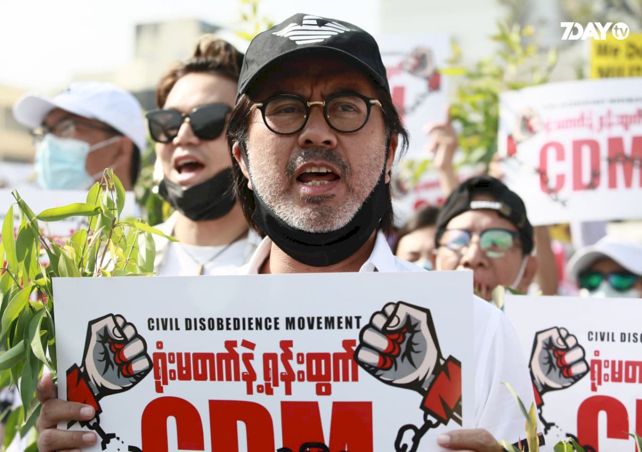 緬甸血腥日未平息 知名演員因參與示威被捕