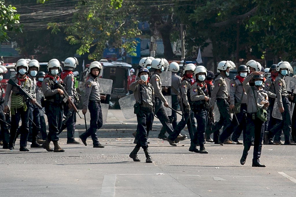 緬警鎮壓開槍7死 印尼譴責暴力