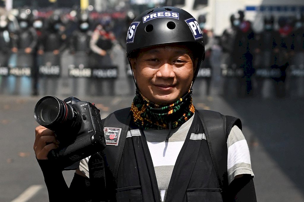 美聯社記者報導緬甸示威被捕 美籲軍政府放人