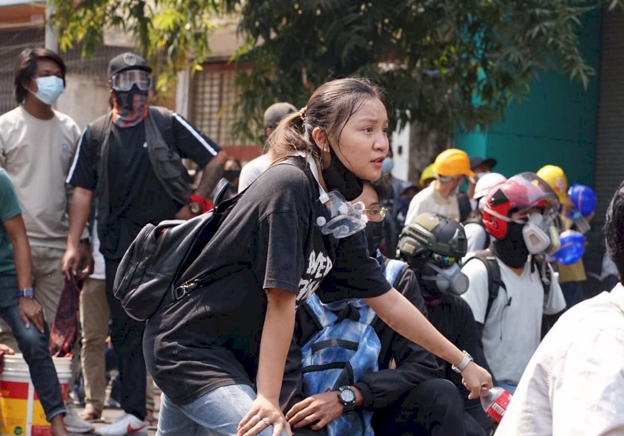 緬甸瓦城華人少女遭軍警槍擊身亡 網友哀悼天使
