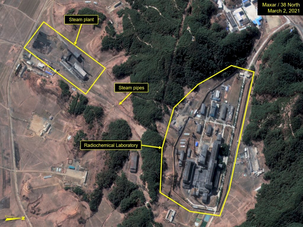 新衛星照片顯示 北韓可能試圖提煉鈽