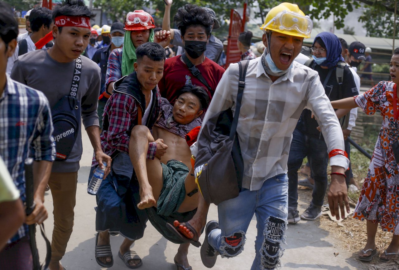 政變以來最血腥 緬甸至少39死軍方局部戒嚴