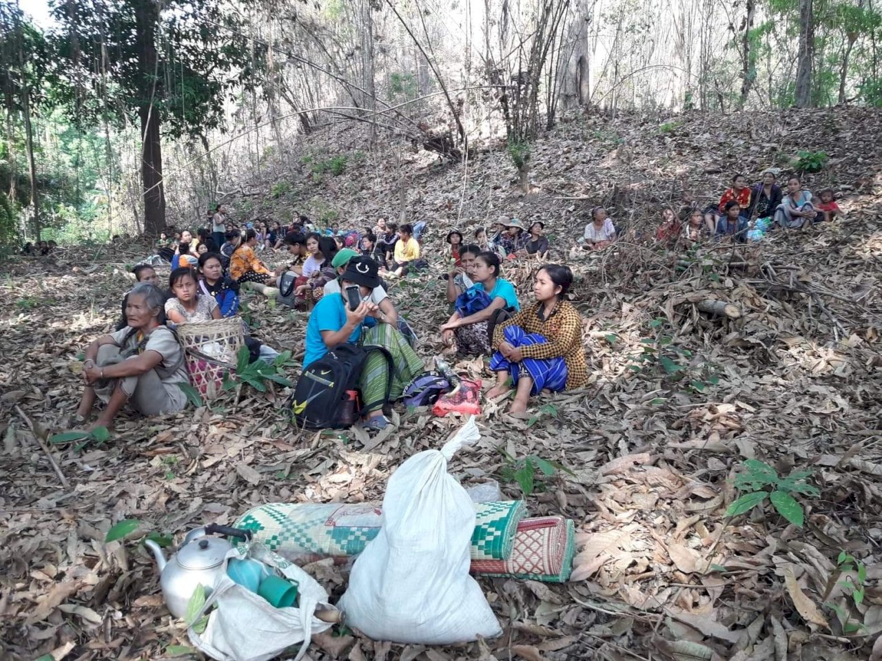 人權團體：泰國部隊逼迫逃避空襲村民返回緬甸