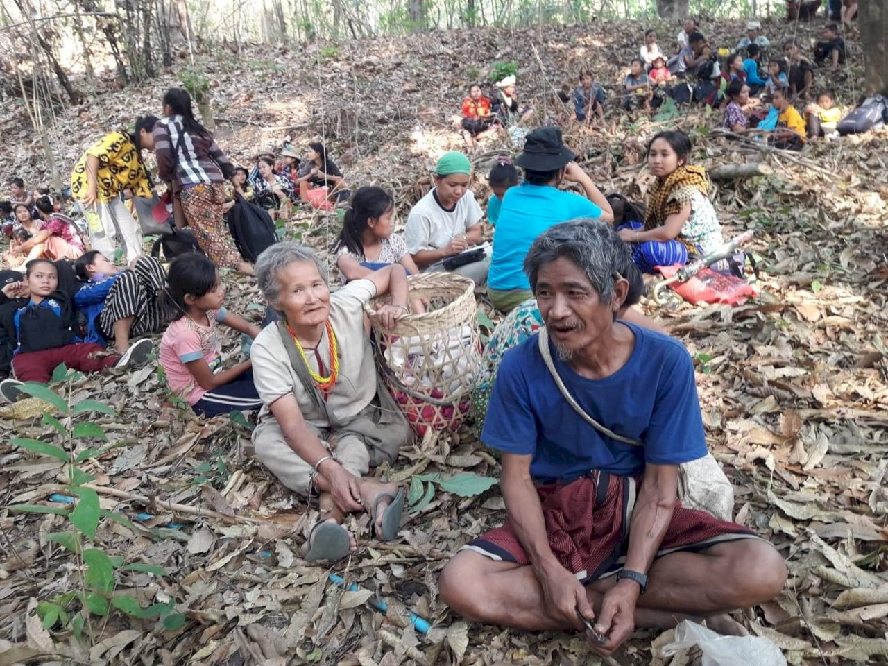 緬軍空襲少數民族區 千餘人越過邊境逃往泰國