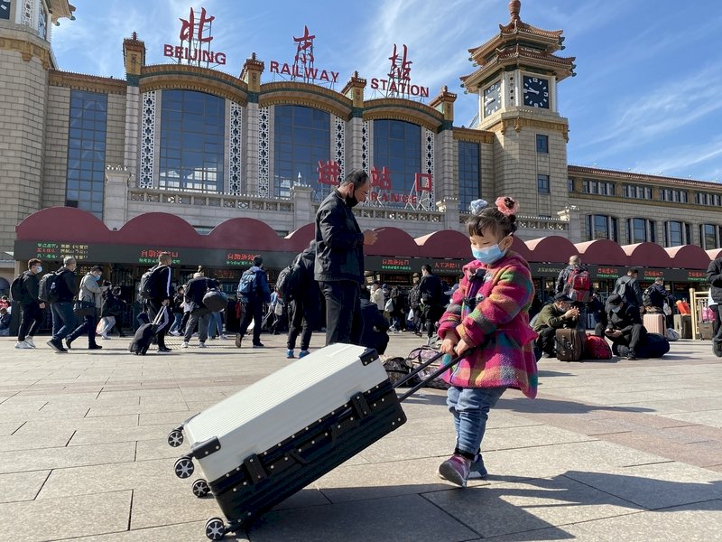 北京連2年倡導民眾就地過年 限制疫區人員入境