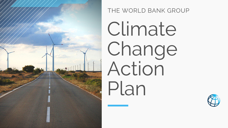 世銀公布氣候變遷新行動計畫 助開發中國家減排