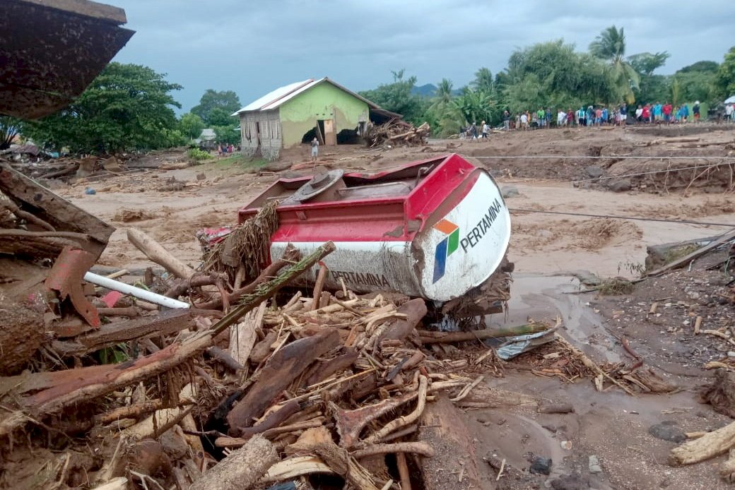 印尼東帝汶洪災 至少70人喪生