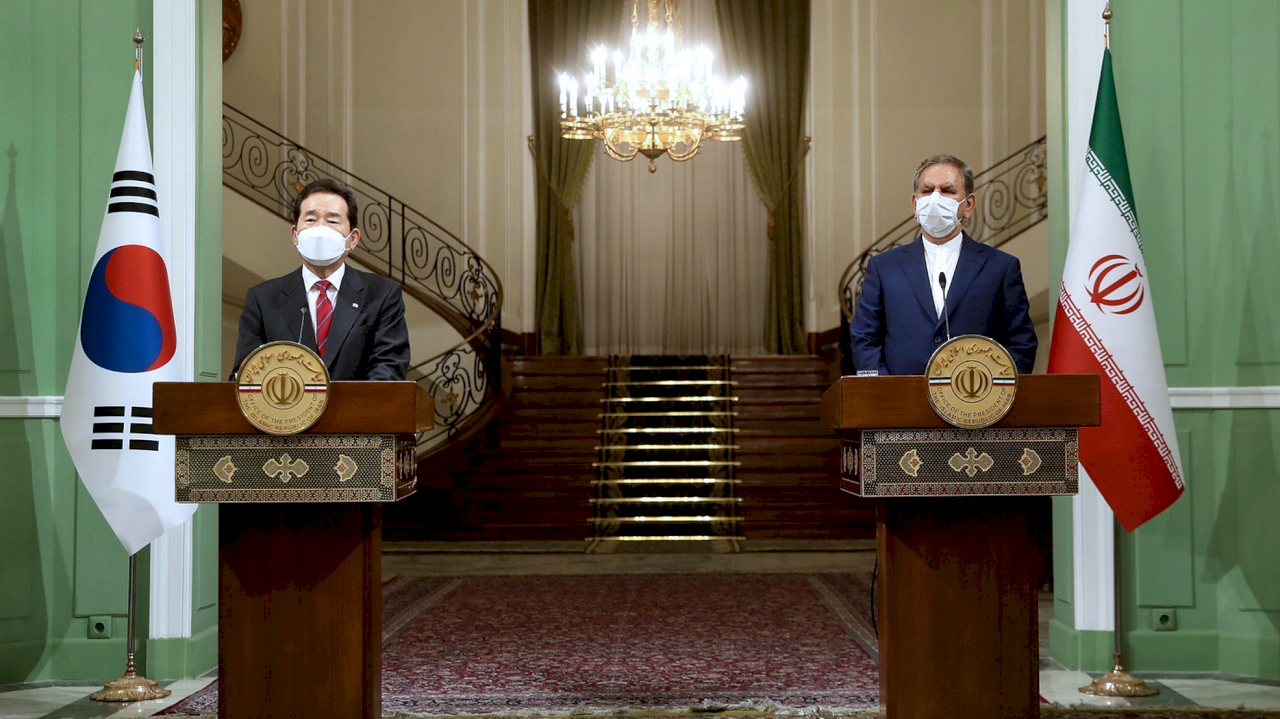 南韓總理44年來首訪伊朗 助恢復伊朗核子協議