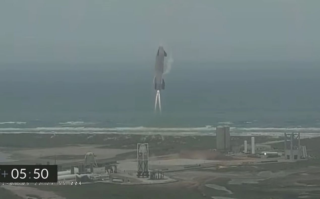 一掃前恥  SpaceX火箭第5度測試成功落地