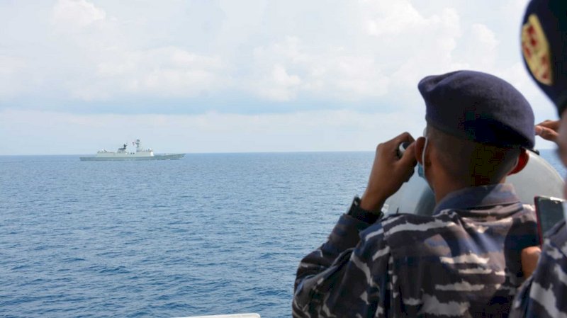 中國與印尼聯合海上軍演 澳媒：兩國關係拉近
