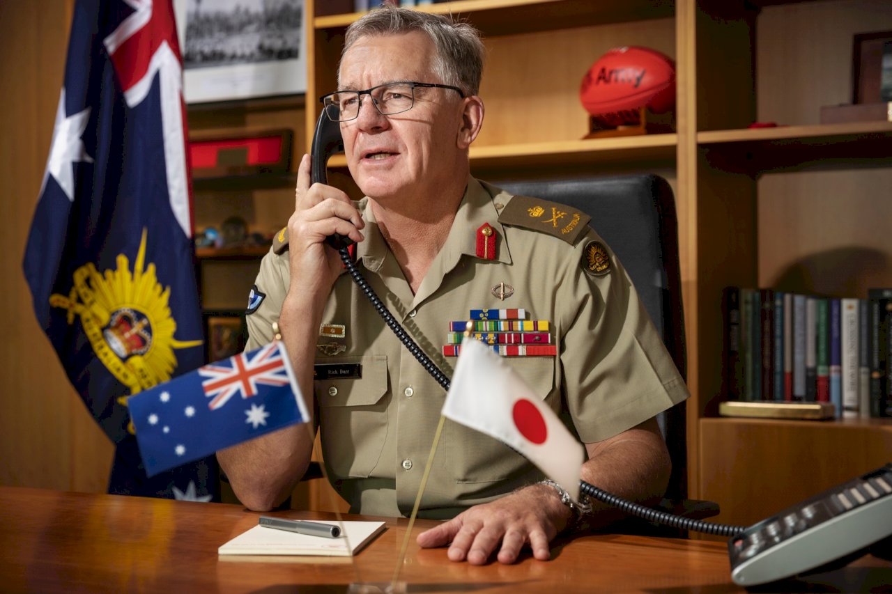 日自衛隊抵澳洲達爾文 將展開美澳日聯合軍演
