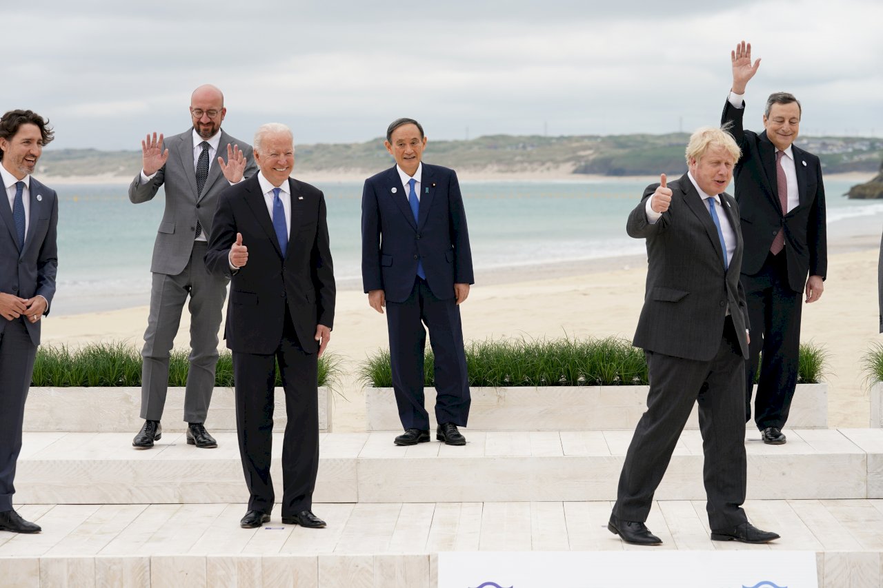 G7將展現團結抗衡中國 推出新全球基礎建設計畫