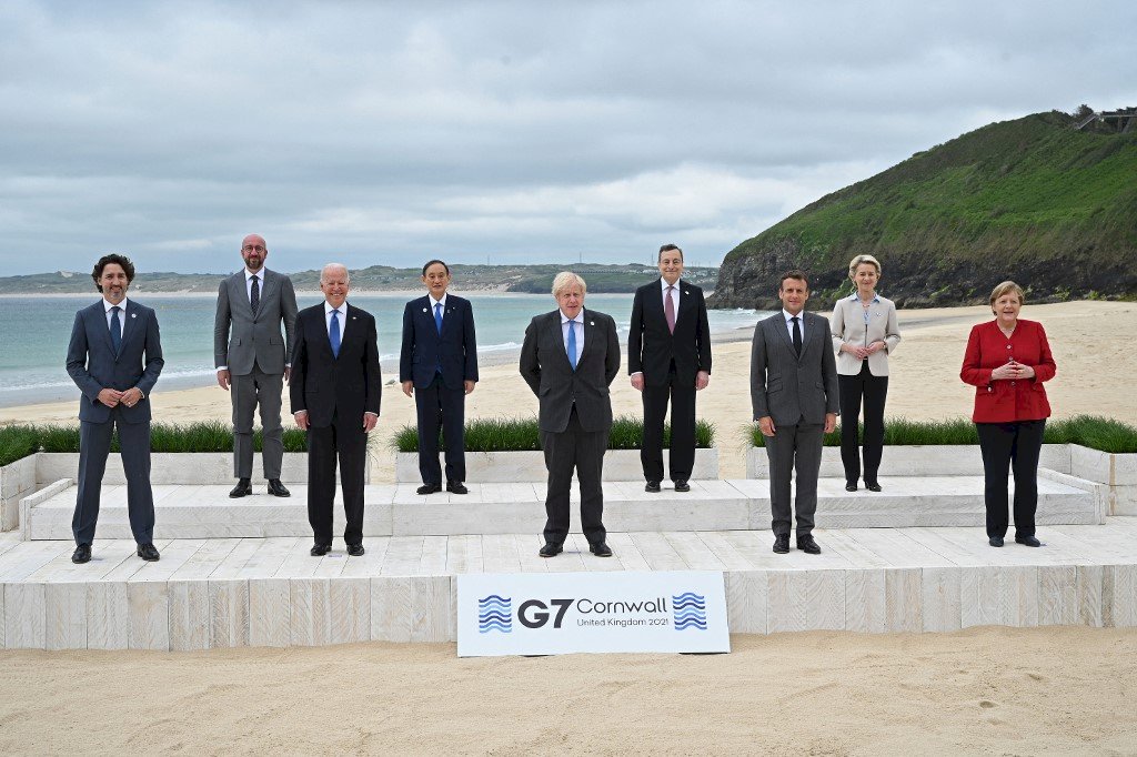 G7峰會第二天 目標共抗中國與防止新全球大流行疾病