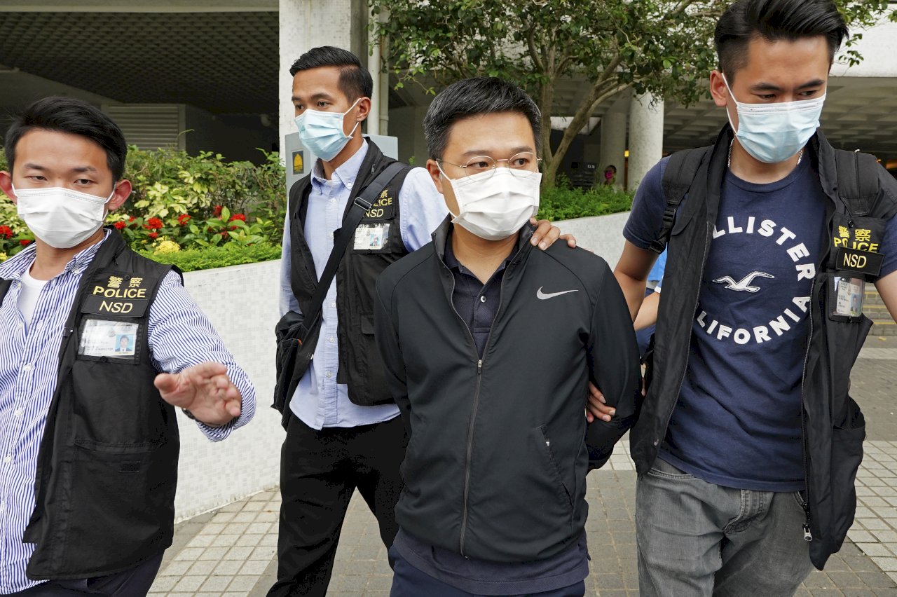 香港蘋果日報高層被捕 美國譴責：出自政治動機