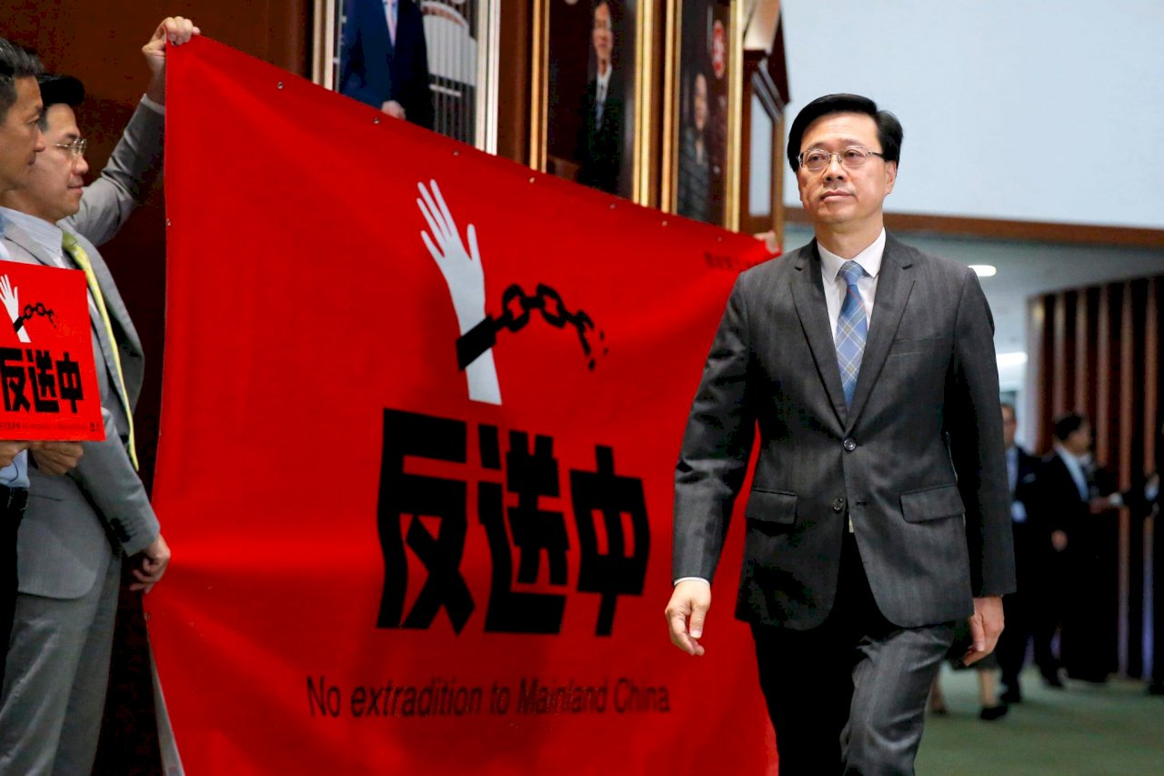 強硬對付反送中  香港保安局長李家超升政務司長