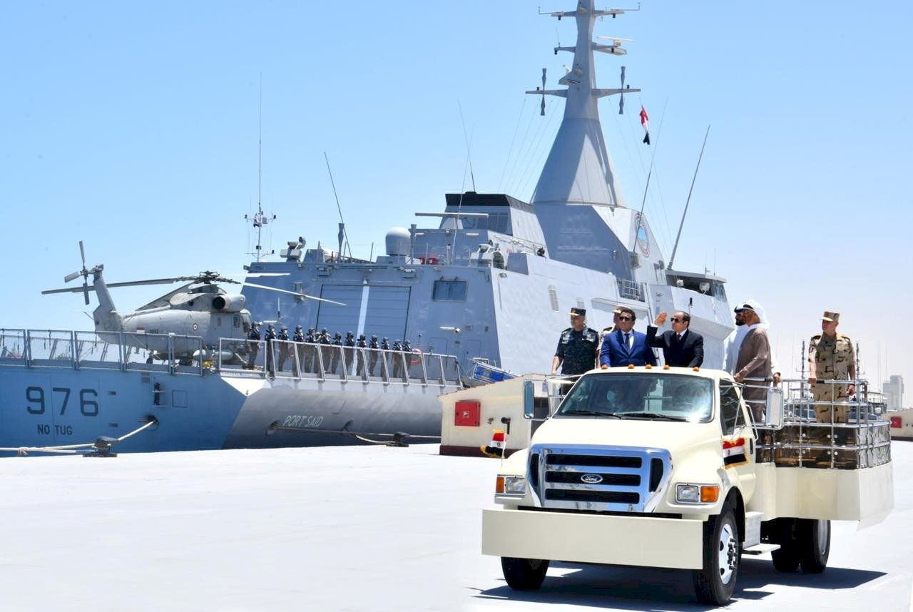 埃及啟用地中海新海軍基地