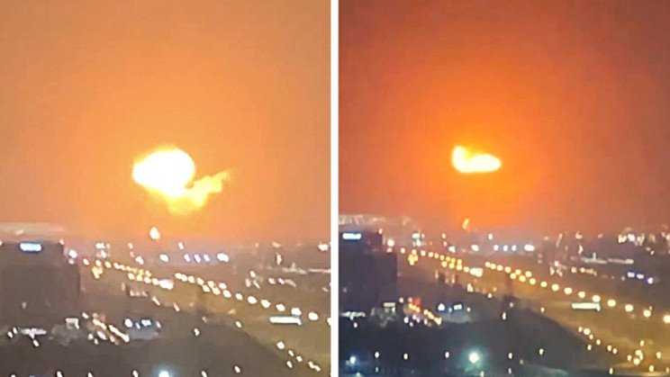 杜拜最大港貨櫃船爆炸起火 15公里外有感未傳傷亡