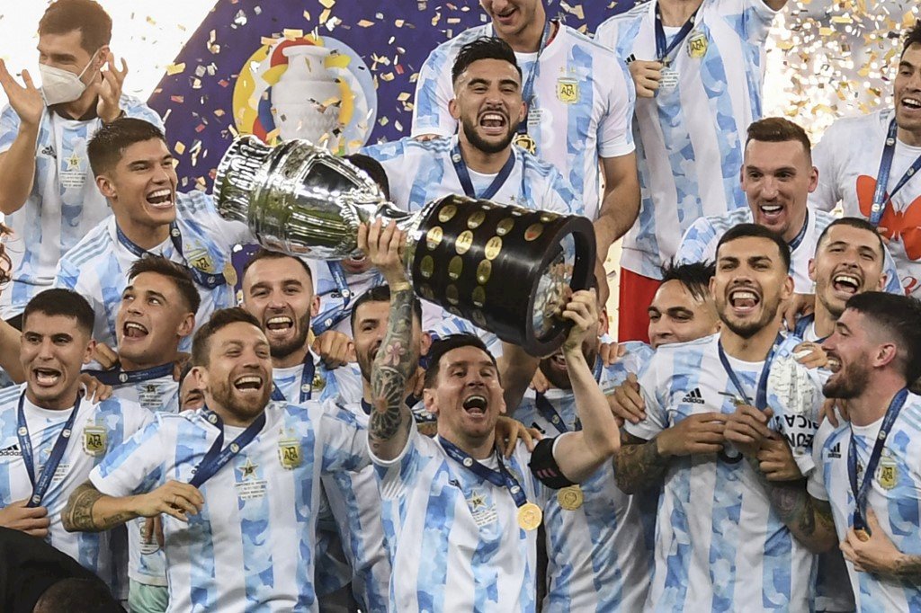 梅西力壓內馬爾 阿根廷贏得28年來首座美洲盃冠軍