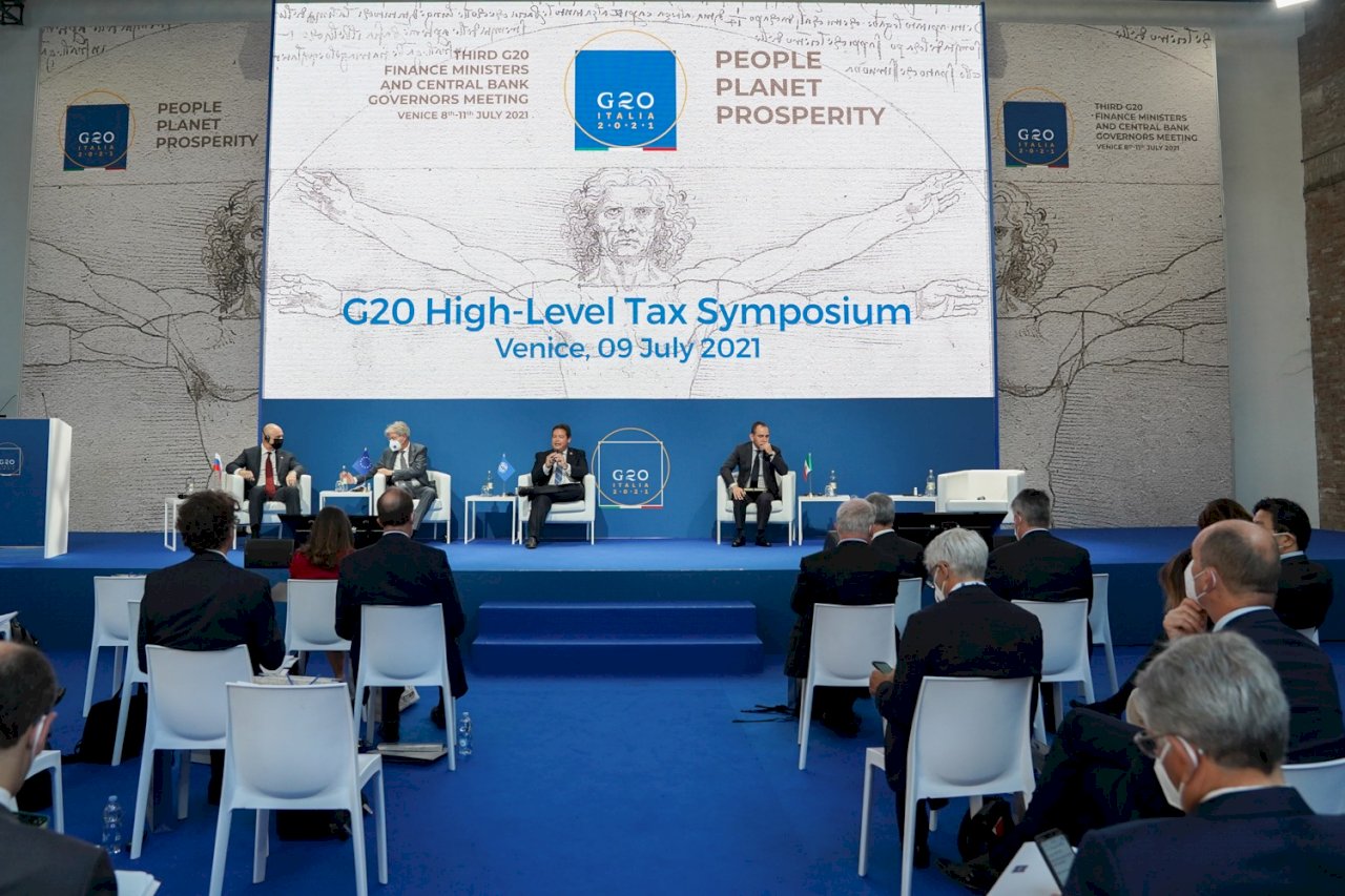 G20支持全球最低企業稅 拚10月達成最終協議