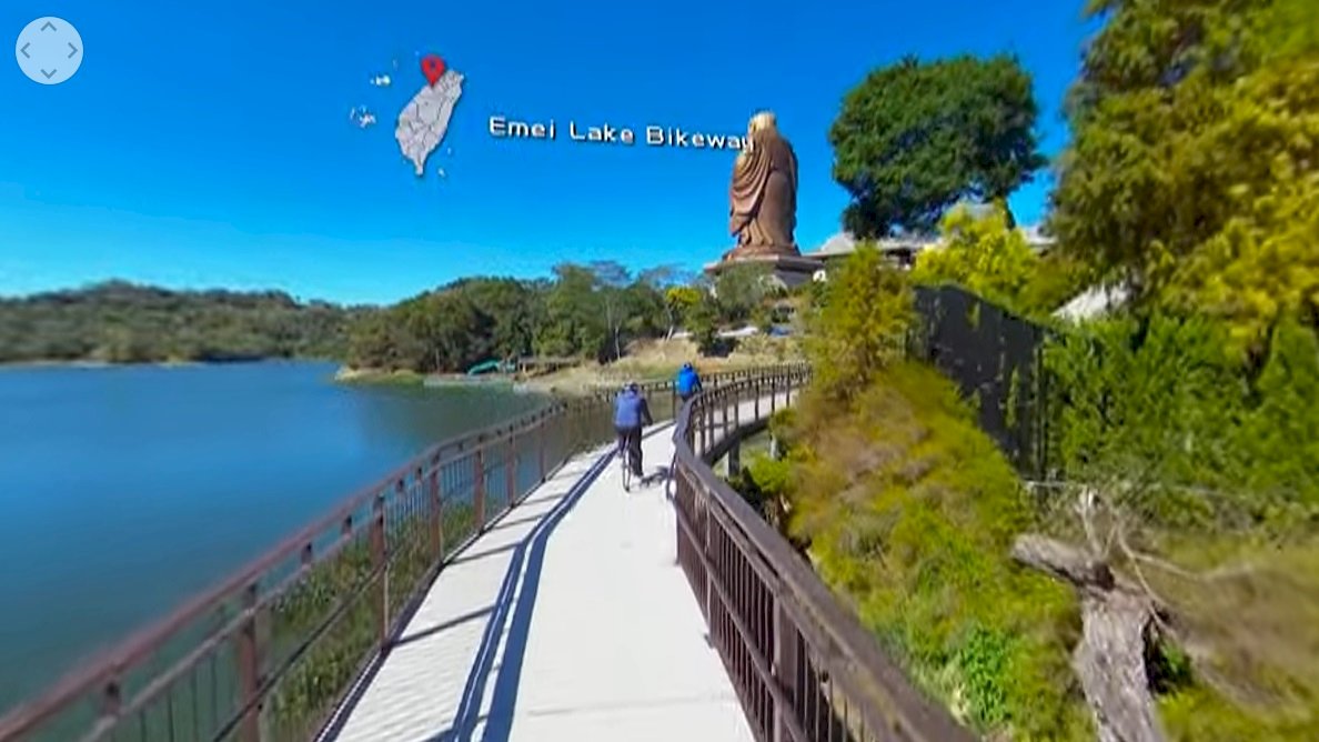 觀光局推VR影片  介紹台灣自行車道風光