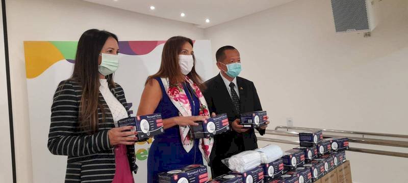 台灣發揮同舟共濟精神 再贈巴西戈亞斯州口罩