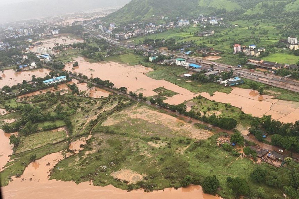 季風暴雨侵襲印度西部 至少67人喪生