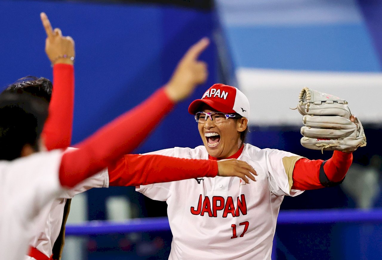 壘球13年後重返奧運 日本力克勁敵美國奪金